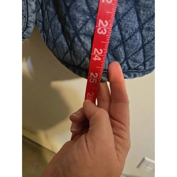 Vintage Haik's Denim Cardinal Vest Size Medium 90s‎ - Picture 7 of 7